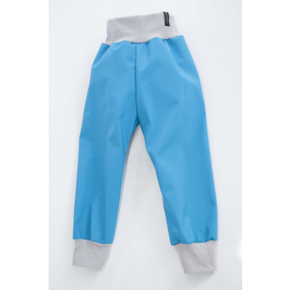 Softshellové kalhoty / modré