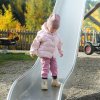 softshellove kalhoty ruzove s puntikem (5)