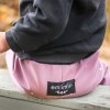 softshellove kalhoty ruzove s puntikem (6)