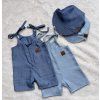 Tencelový overal letní / světlý denim