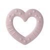 BIBS Baby Bitie Hryzatko Kousatko Heart Pink Plum