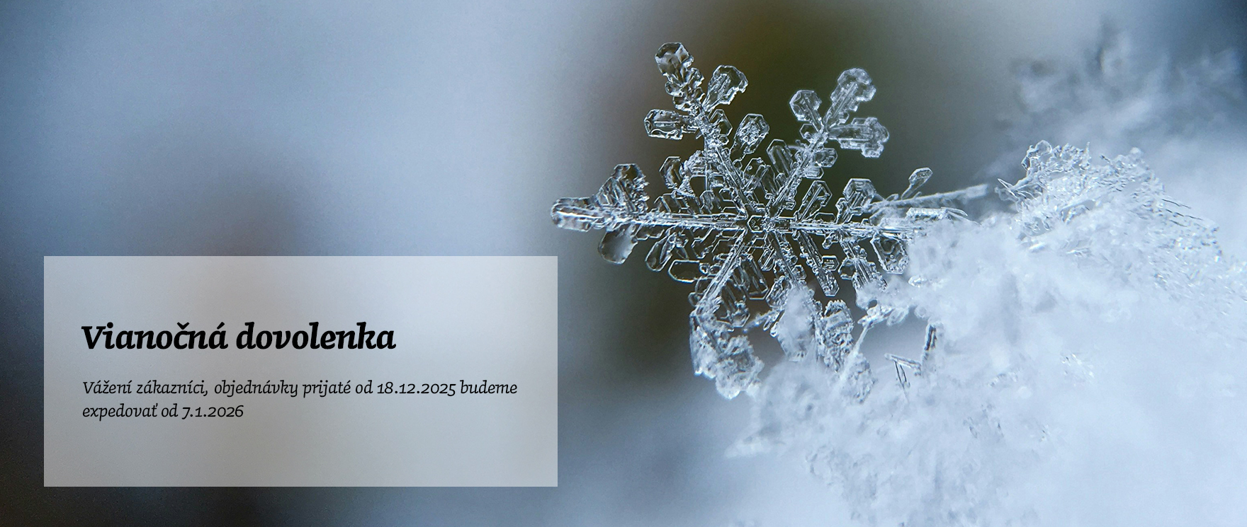 Prevádzka počas Vianoc