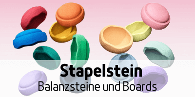 Balancierende Steine und Ausgleichsplatten Stapelstein