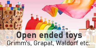 Open Ended Toys - Grimm´s, Grapat, Waldorf