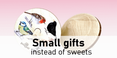Small gifts instead of sweets