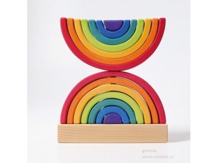 Rainbow Stacking Tower - Grimms