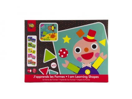 Velká  Mozaika puzzle 22 dílků 12 obrázků plast v krabici 35x27x5cm