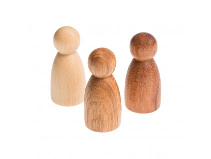 3 Natural Wood Nins® , Grapat