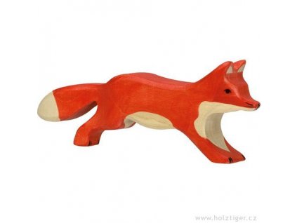 Liška běžící – zvířátko ze dřeva Holztiger