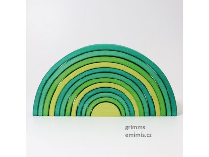 Large Rainbow forest green - Grimms