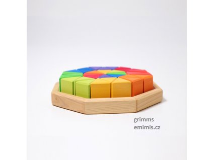 Kostky puzzle osmihran - octagon - grimms