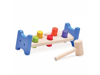 wed 3089 02 Hammer Bench Basic Learning 18 months wooden toys gift toy educational toy quality kid toy made in Thailand Wonderworld toy eco friendly rubberwood 600x600