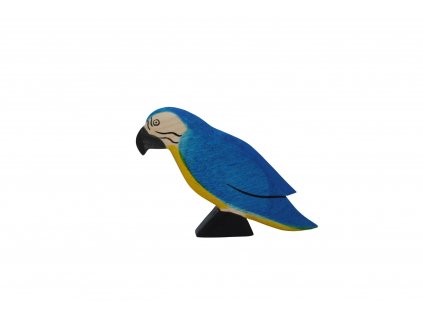 papagei blau