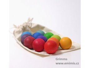 Small Rainbow Balls - Grimms