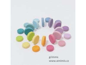 Wooden Pastel Coins - Grimms