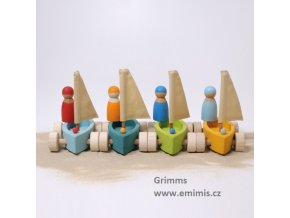 Malé jachty Grimms (8ks)