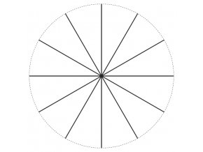 Zlomkové koláče - zlomky - doplněk k dřevěným zlomkům (9ks) - Hejného matematika