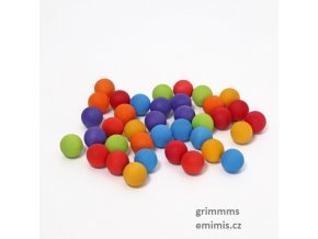 Small Wooden Marbles - Grimms