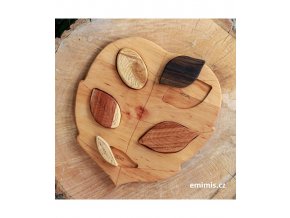 Listy a druhy dřeva - anglicky - Cocoletes wooden toys