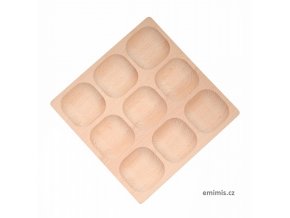 natural sorting 9 section tray