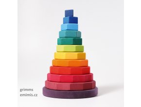 Giant Geometrical Stacking Tower - grimms