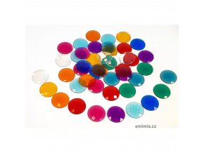 Bauspiel Transparent Sparkling Stones 50 Pieces 1400x