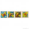 Život motýla – vývojové vrstvené puzzle ze dřeva, 4 vrstvy, 44 díly (GOKI)