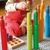 Stacking Game Small Rainbow Rollers - Grimms