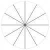 Zlomkové koláče - zlomky - doplněk k dřevěným zlomkům (9ks) - Hejného matematika