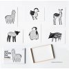 ART CARDS - Kontrastní karty pro nejmenší- zvířátka
