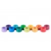 Coloured Rings 36 pcs , Grapat