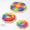 Dřevěné puzzle osmihran oktagon - octagon small - grimms