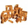 Building blocks Natural 25 pcs - Bikeho