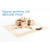 160 Square parking lot medium pack