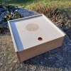 Lolabice Bioboo - dřevěná úložná krabice s víkem