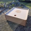 Lolabice Bioboo - dřevěná úložná krabice víkem