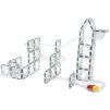 100 pcs colored marble run series toy set colored tiles with transparent tubes (2)