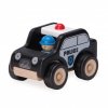 ww 4061 02 Mini Patrol Car Miniworld 18 month wooden toys gift toy educational toy quality kid toy made in Thailand Wonderworld toy eco friendly rubberwood 600x600