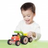 ww 4042 01 Mini Tractor Miniworld 18 month wooden toys gift toy educational toy quality kid toy made in Thailand Wonderworld toy eco friendly rubberwood 600x600