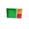 Capsle blocks - rám s destičkou - 8,5x8,5x3cm - Bioboo