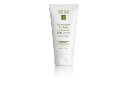 eminence organics strawberry rhubarb hyaluronic body lotion