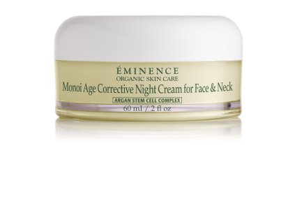 Eminence Organics Monoi Age Corrective Night Cream For Face&Neck 2oz Jar