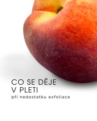 Co se děje v pleti při nedostatku exfoliace? ✨ Pleť se přirozeně obnovuje – staré kožní buňky se uvolňují a nahrazují je...