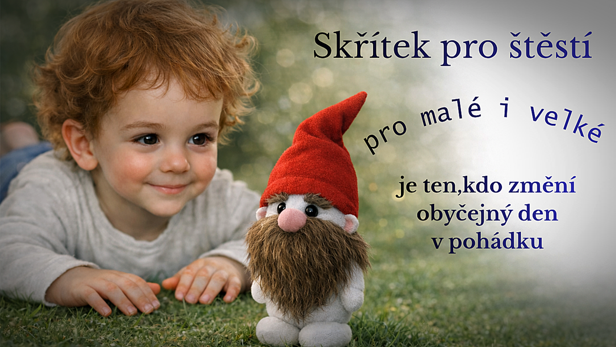 Skřítek pro štěstí pro malé i velké
