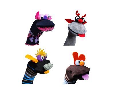 Maňásci ponožkáčci č.874/899/909/922 D