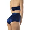 modre sportove sortky na pole dance velurove royal