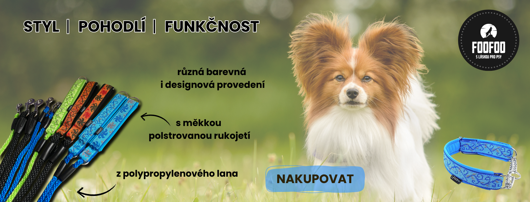 FooFoo kulatá vodítka