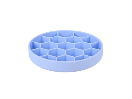 Zolux Miska Slow Feeder SILICONE modrá L