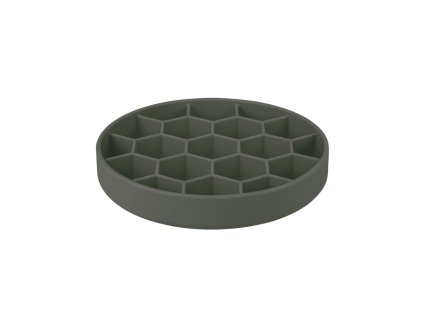 Zolux Miska Slow Feeder SILICONE šedá L