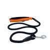 Vodítko Foofoo kulaté černo-oranžové